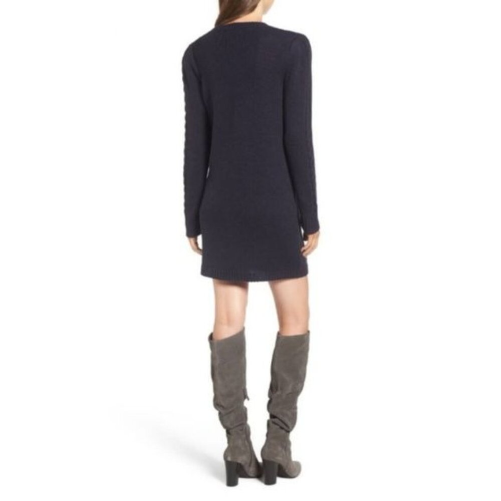 Treasure & Bond X Something Navy Sweater Dress - Picture 4 of 5